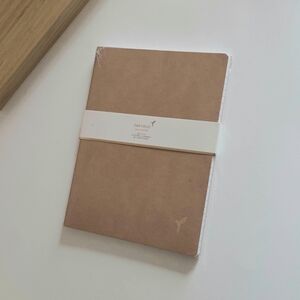 Papyrus Stiched Lined Large Paperback Journal Notebooks Brown Set Of Two